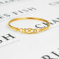 Pre-Owned 9ct Gold Celtic Plait Bangle