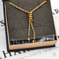 Pre-Owned 9ct Gold Rope Necklace & Tassel 16 Inch
