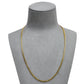 Pre-Owned 9ct Gold 3mm Curb Chain Necklace 20 Inch