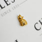 Pre-Owned 9ct Gold Cat Charm