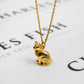 Pre-Owned 9ct Gold Cat Charm