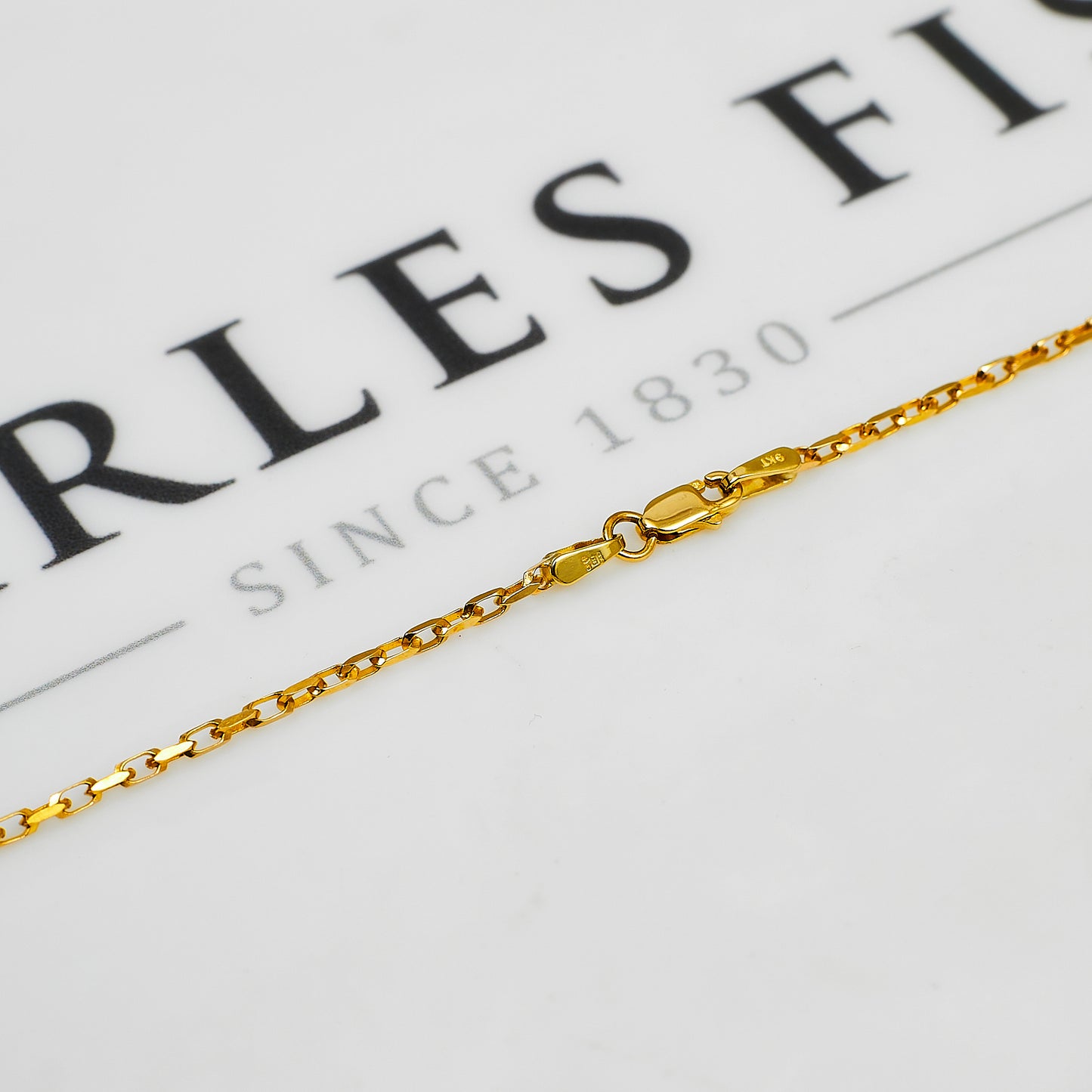 Pre-Owned 9ct Gold MUM Pendant Necklace 18 Inch