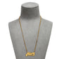 Pre-Owned 9ct Gold MUM Pendant Necklace 18 Inch