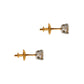 Pre-Owned 14ct Gold Diamond Stud Earrings