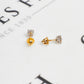 Pre-Owned 14ct Gold Diamond Stud Earrings