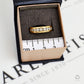Pre-Owned 9ct Gold 10 Diamond Half Eternity Ring Size O.5
