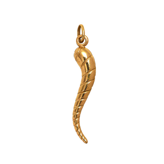 Pre-Owned 9ct Gold Horn Of Life Pendant