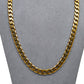 Pre-Owned 9ct Gold Curb Chain Necklace 20 Inch