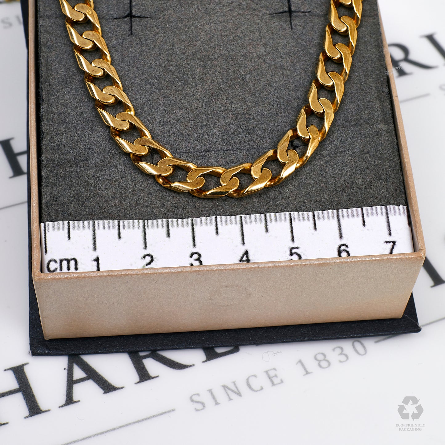 Pre-Owned 9ct Gold Curb Chain Necklace 20 Inch