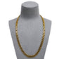 Pre-Owned 9ct Gold Curb Chain Necklace 20 Inch