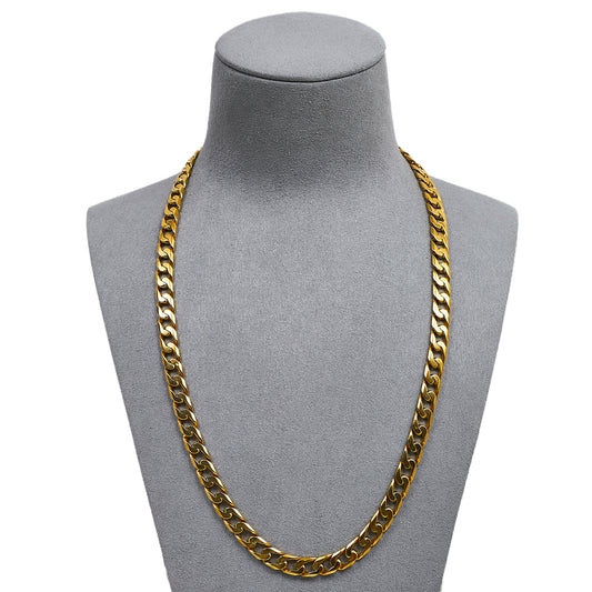 Pre-Owned 9ct Gold Curb Chain Necklace 20 Inch