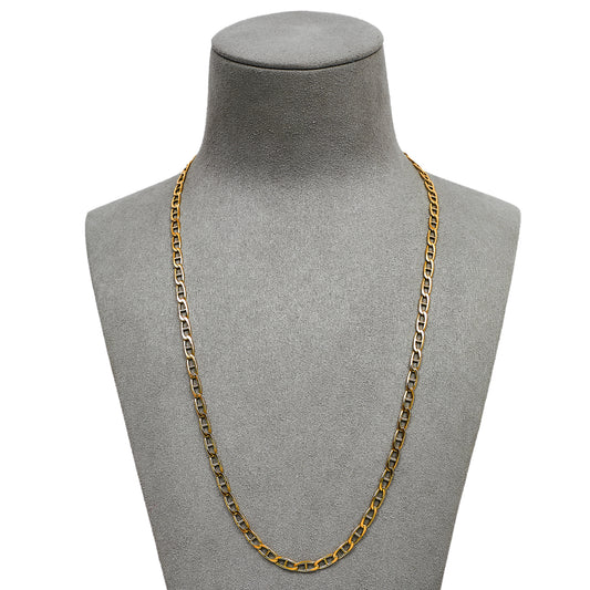 Pre-Owned 9ct Gold Anchor Link Necklace 20 Inch