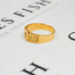Pre-Owned 9ct Gold 2 Tone Mens Diamond Set Ring Size V