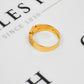 Pre-Owned 9ct Gold 2 Tone Mens Diamond Set Ring Size V
