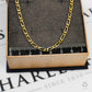Pre-Owned 9ct Gold Figaro Chain Necklace 24 Inch