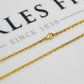Pre-Owned 9ct Gold Prince Of Wales Chain Necklace 16 Inch