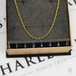 Pre-Owned 9ct Gold Prince Of Wales Chain Necklace 16 Inch