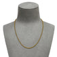 Pre-Owned 9ct Gold Prince Of Wales Chain Necklace 16 Inch