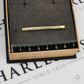 Pre-Owned 9ct Gold Patterned Tie Slide