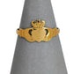 Pre-Owned 9ct Gold Claddagh Ring Size O