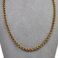 Pre-Owned 9ct Gold Belcher Chain Necklace 20 Inch
