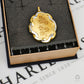 Pre-Owned 9ct Gold 2 Tone Scalloped Edge Locket