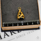 Pre-Owned 9ct Gold Onyx Seal Fob Charm