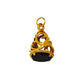 Pre-Owned 9ct Gold Onyx Seal Fob Charm