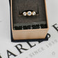 Pre-Owned 9ct Gold CZ Trilogy Ring Size K.5