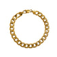Pre-Owned 9ct Gold Curb Chain Bracelet 9 Inch