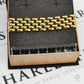 Pre-Owned 9ct Gold 5 Row Brick Design Bracelet