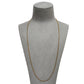 Pre-Owned 9ct Gold Curb Chain Necklace 24 Inch