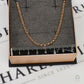 Pre-Owned 9ct Rose Gold Belcher Chain Necklace 24 Inch