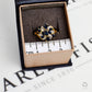Pre-Owned 9ct Gold Sapphire & Diamond Cocktail Cluster Ring