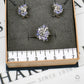 Pre-Owned 14ct White Gold Tanzanite & Diamond Jewellery SET