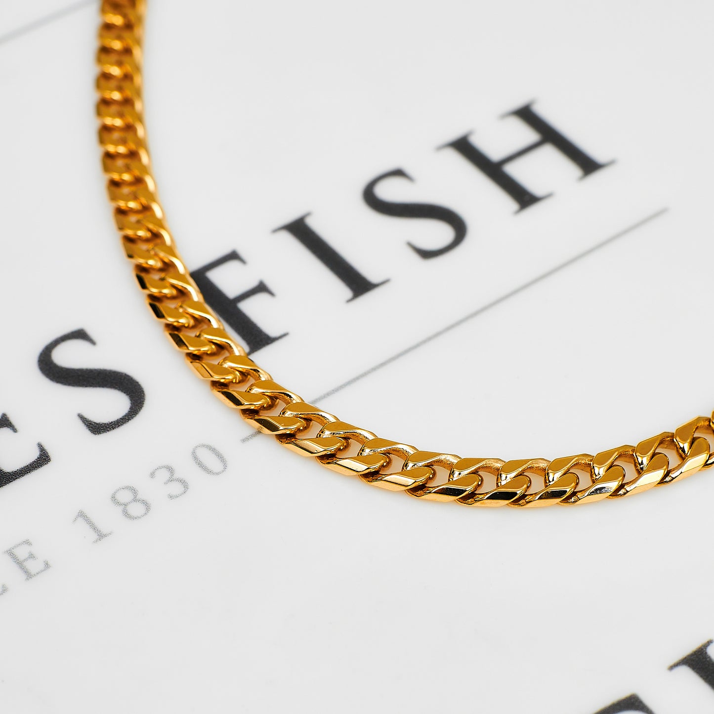 Pre-Owned 9ct Gold Curb Chain Bracelet 8.5 Inch