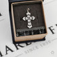 Pre-Owned 9ct White Gold & Diamond Cross Pendant