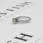Pre-Owned 18ct White Gold Diamond Ring & Diamond Shoulders