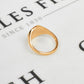 Pre-Owned 9ct Gold Oval Signet Ring Size W.5