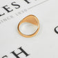 Pre-Owned 9ct Gold Oval Signet Ring Size W.5
