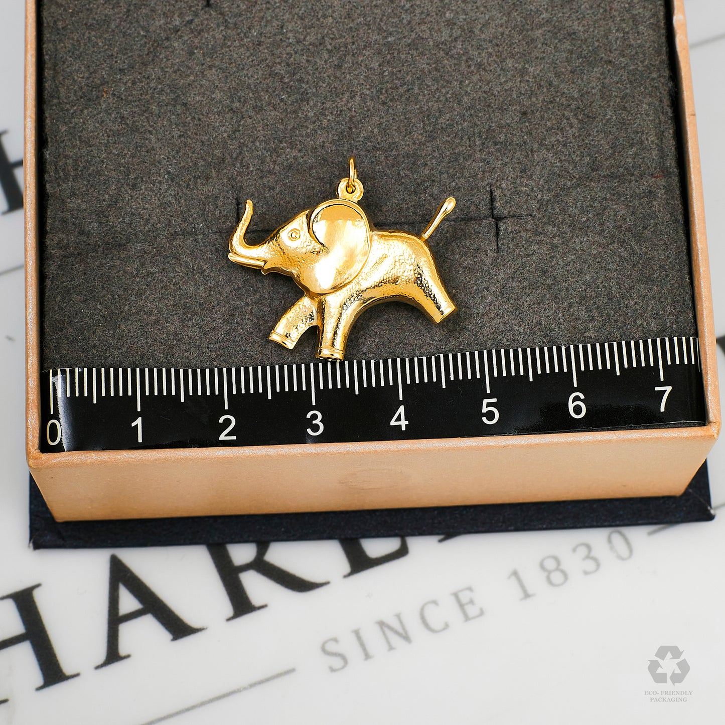 Pre-Owned 9ct Gold Elephant Charm