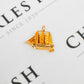 Pre-Owned 9ct Gold Ship Charm