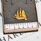 Pre-Owned 9ct Gold Ship Charm