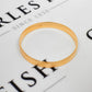 Pre-Owned 9ct Gold Polished Baby Bangle