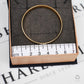 Pre-Owned 9ct Gold Polished Baby Bangle