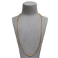 Pre-Owned 9ct Gold Oval Link Necklace 24 Inch