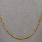 Pre-Owned 9ct Gold Trace Chain Necklace 22 Inch