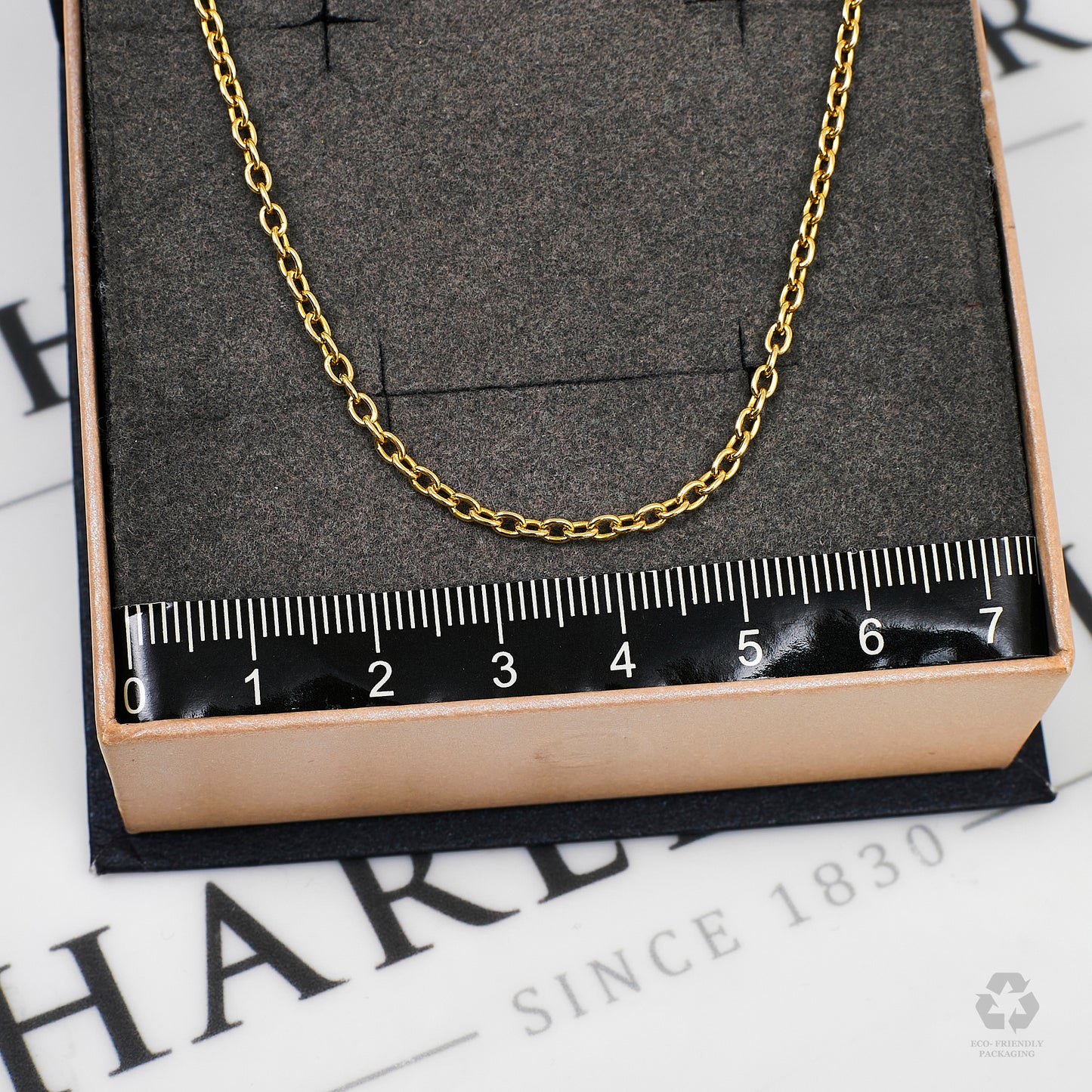 Pre-Owned 9ct Gold Trace Chain Necklace 22 Inch