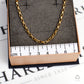 Pre-Owned 9ct Gold Belcher Chain Necklace 18 Inch