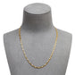 Pre-Owned 14ct Gold Anchor Link Chain Necklace 16 Inch